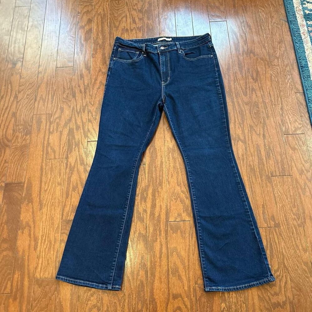 Levi-s Women's Navy and Blue Jeans